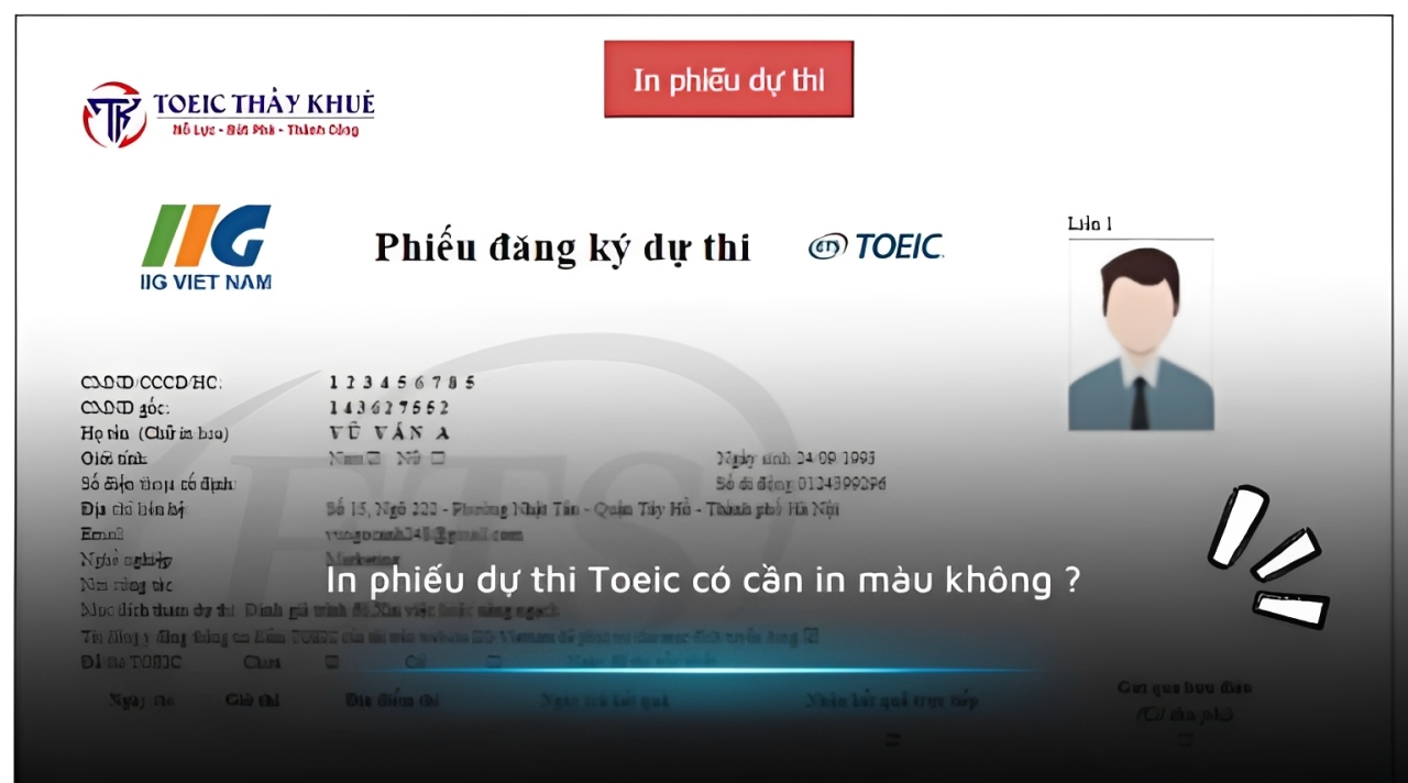 Chuẩn bị giấy tờ và thủ tục check-in ngày thi