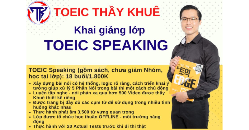Giải đáp chi tiết về học phí TOEIC Thầy Khuê 2026