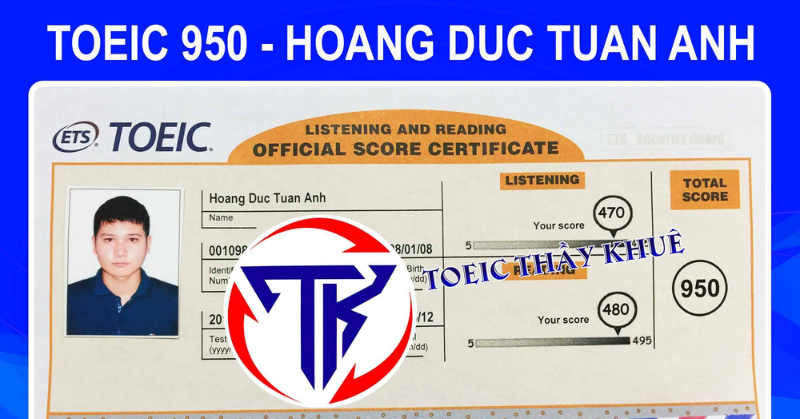 Đầu tư xứng đáng cùng học phí TOEIC Thầy Khuê 2026