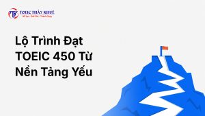 lộ trình TOEIC 450