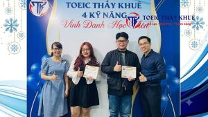lớp TOEIC cuối tuần